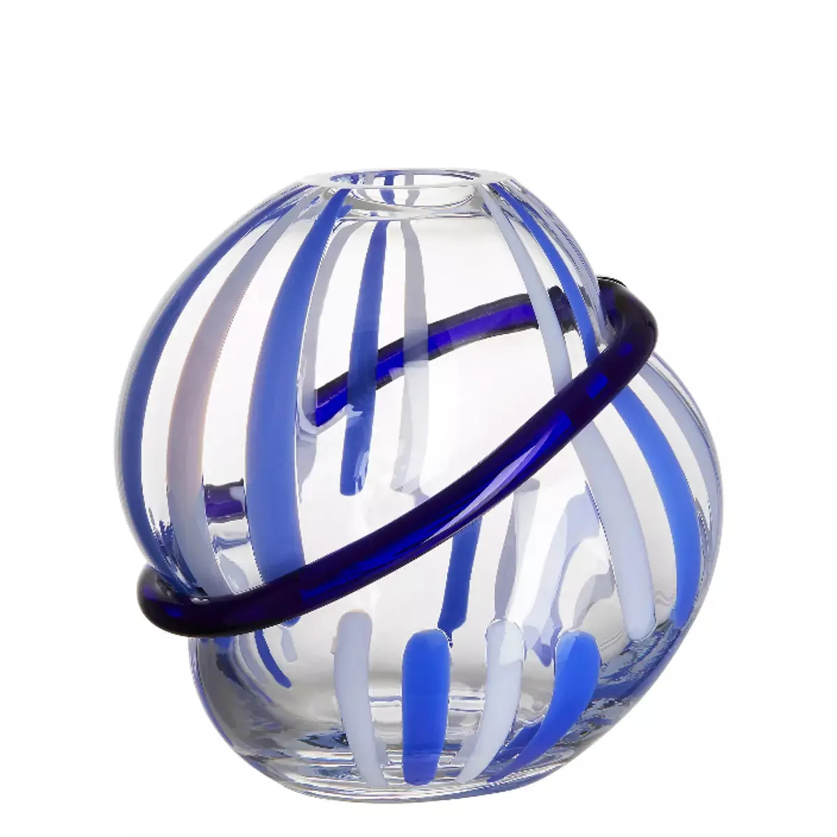 Vaso Carlo Moretti I Piccoli Blu Ed. Limitata 21x14cm